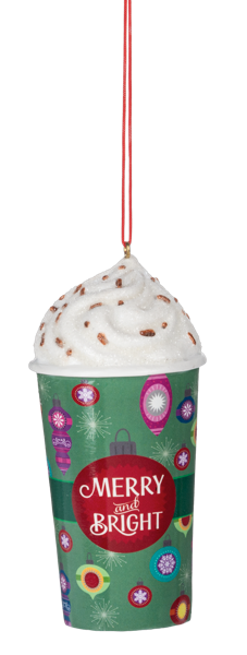 Christmas Cheer  Latte Ornament