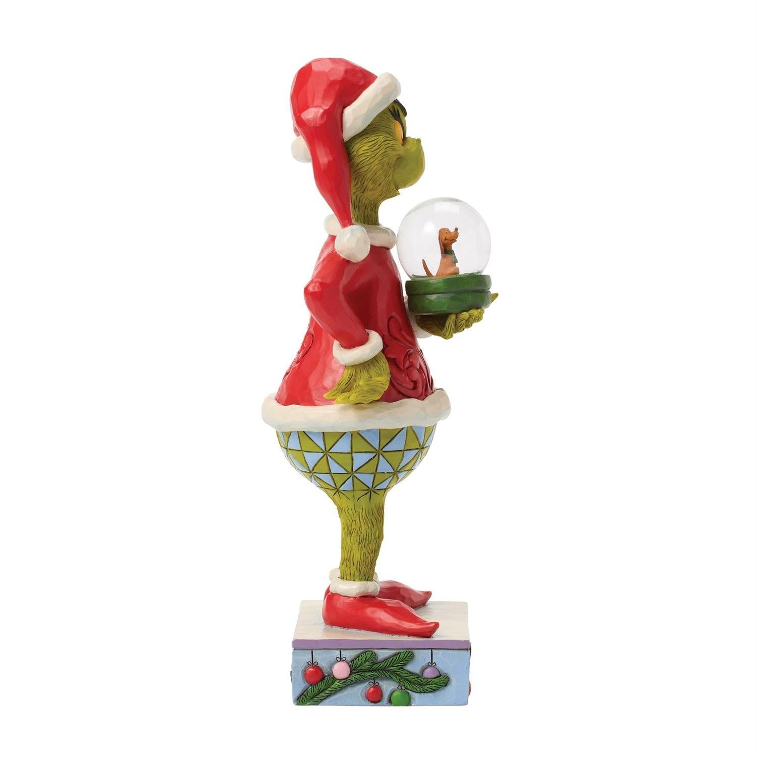 The Grinch's Heart-Warming Snow Globe: A Tender Moment with Max