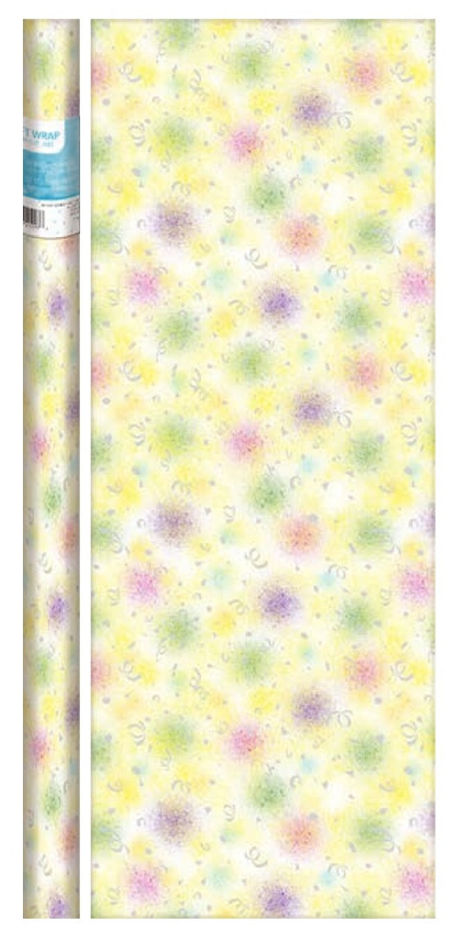 Cheerful Celebration Print Gift Wrap