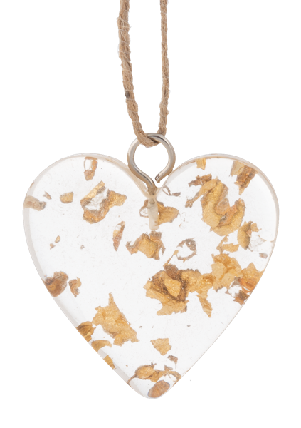 Gold Heart Ornament