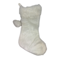 White Faux Fur Stocking