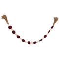 The Burgundy Jewel Garland - 36 Inch