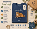 Life is Better with a Orange Tabby  T-Shirt -