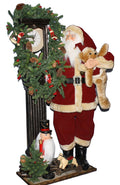 Time To Go Santa Figurine