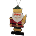 Royal Santa Nutcracker King Ornament