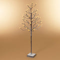 4 Foot Snowy LED Tree - Warm White