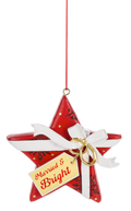Star Ornament - Married and Bright