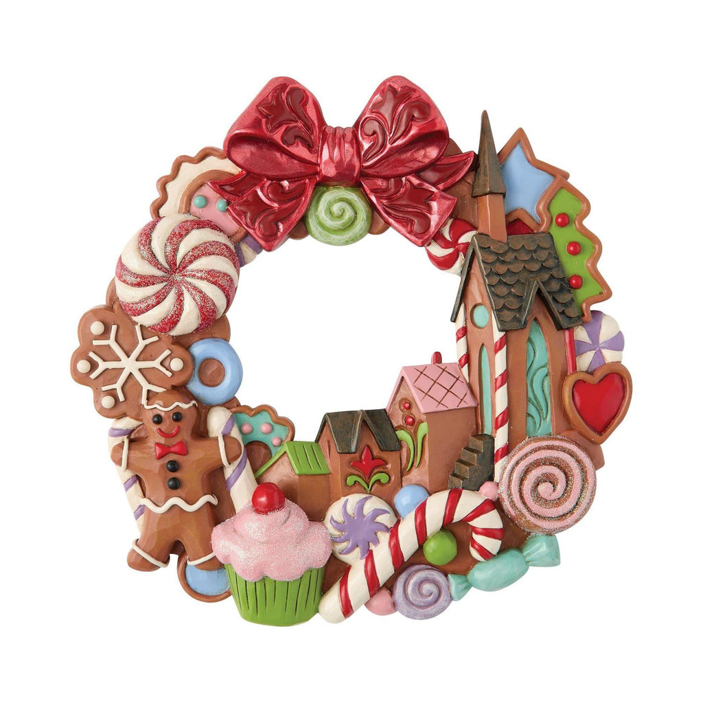 A Sweet Welcome: The Gingerbread Wall Wreath