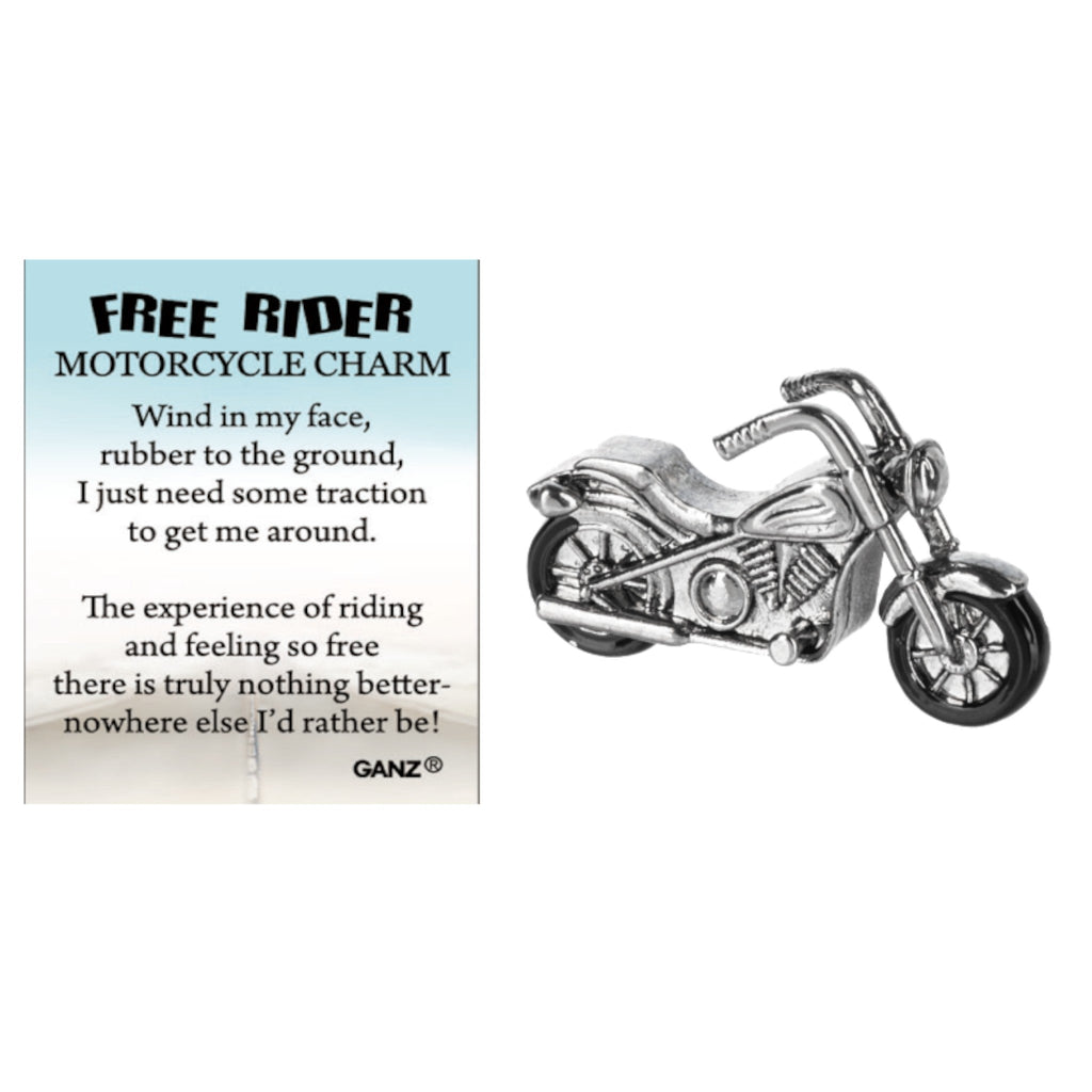Free Rider Motorcycle Charm