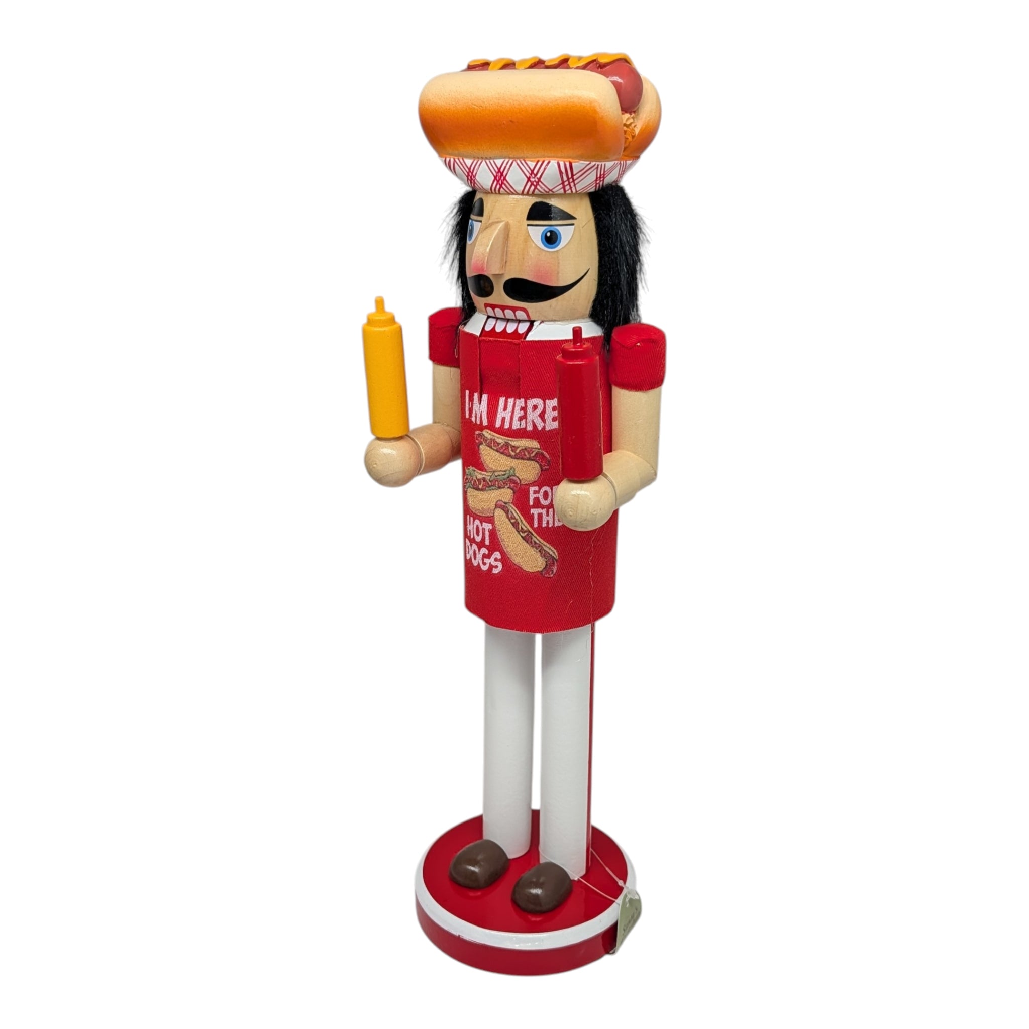 Here For The Hot Dogs Nutcracker