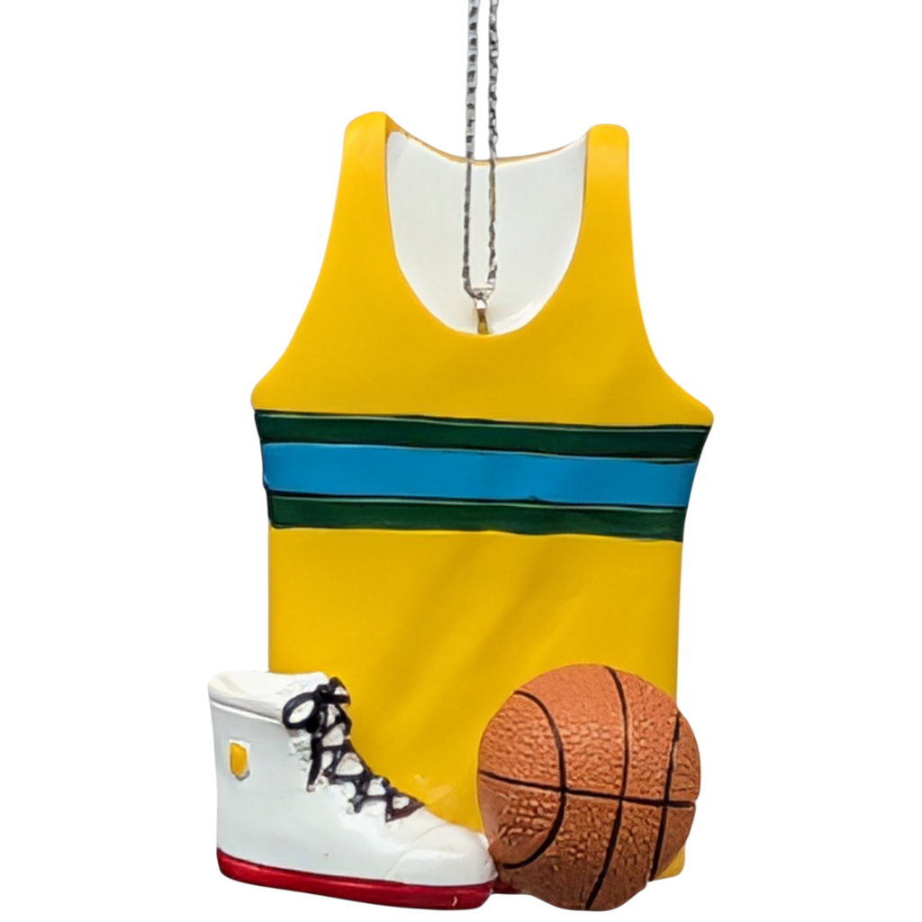 Sport Jersey Ornament - Basketball