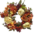 Floral Harvest Autumn Wreath - 18 Inch