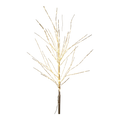 Gold Accent Branch with 200 Warm White Lights - 48 Inch
