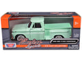 1966 GMC C1000 Fenderside Pickup Truck Light Green "Timeless Legends" Series 1/24 Diecast Model Car by Motormax