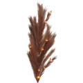 Lighted Faux Pampas Grass Branch -