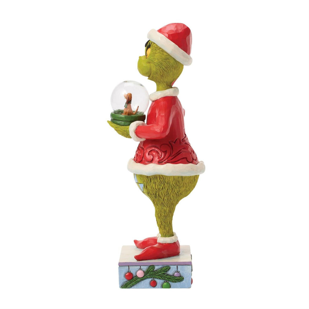 The Grinch's Heart-Warming Snow Globe: A Tender Moment with Max