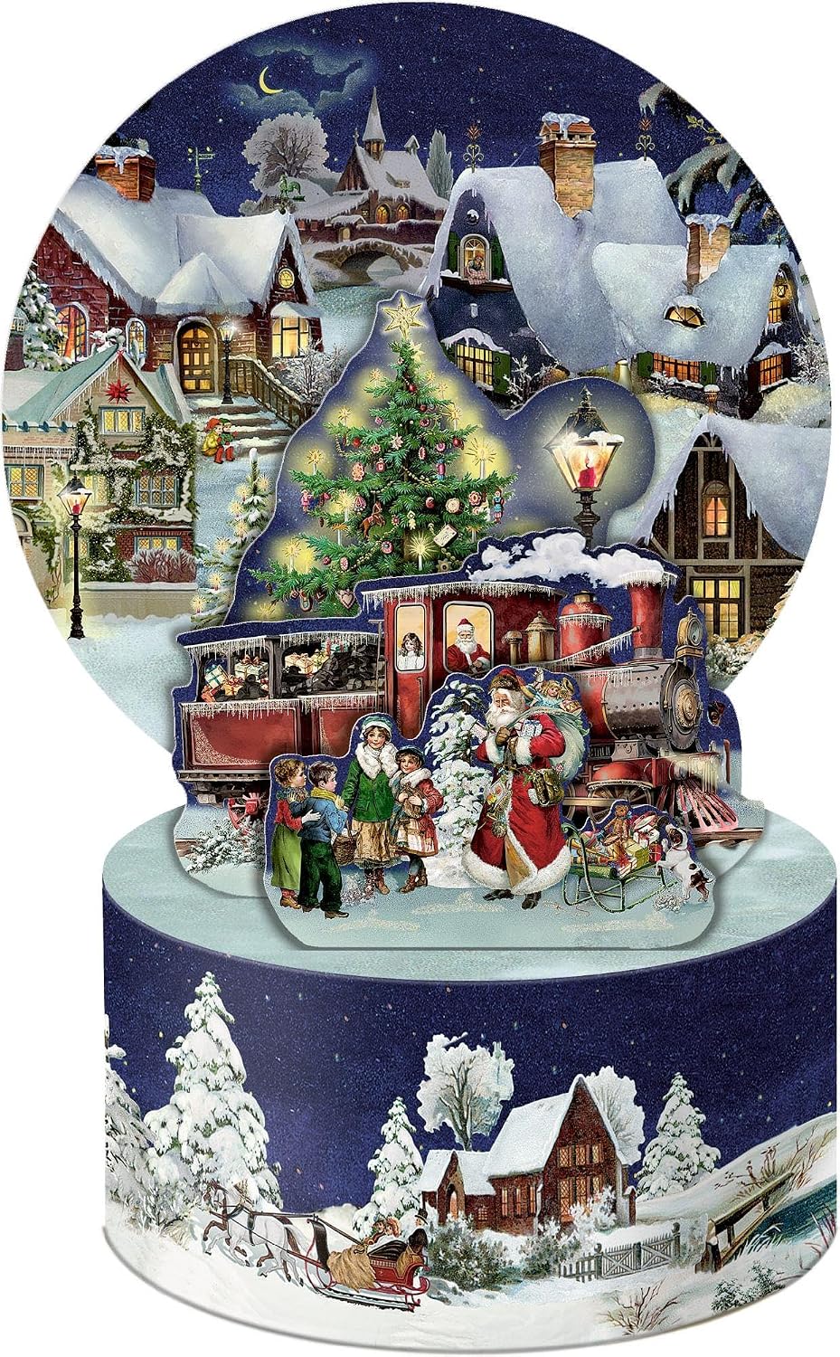 Christmas Train Pop-Up Advent Calendar