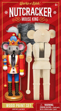 Nutcracker Mouse King  Wood Craft And  Paint Kit