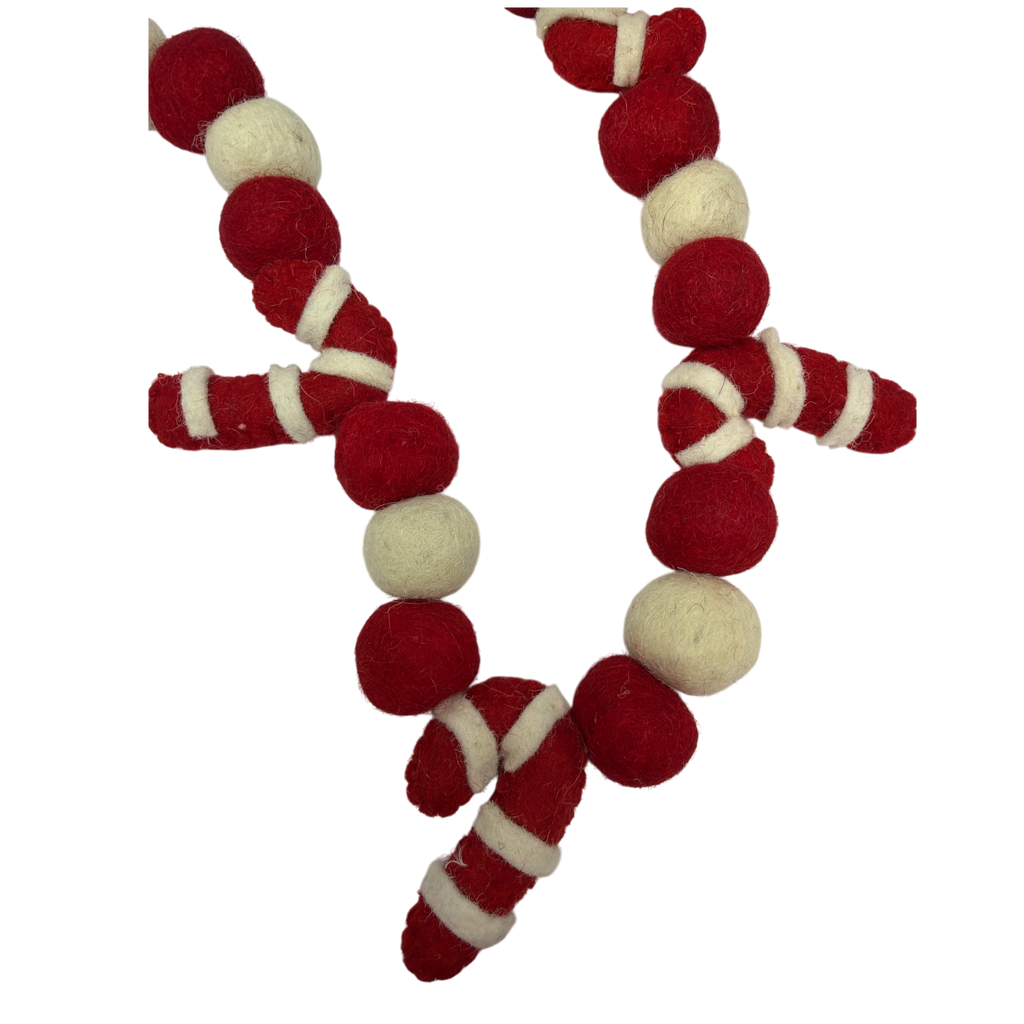 Candy Cane Garland