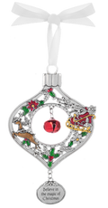 Jingle Bell Ornament - Believe In The Magic Of Christmas