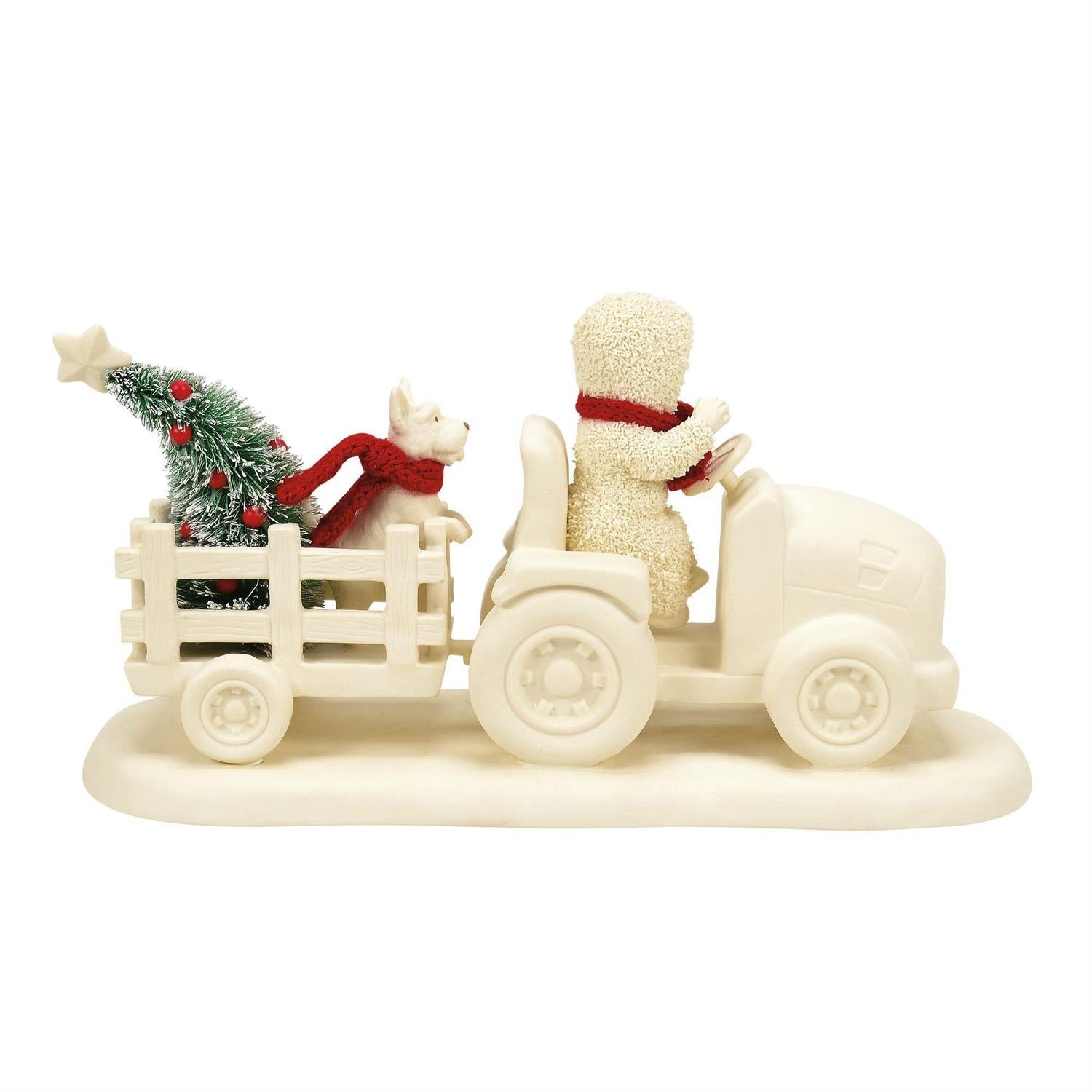 Delivering the Tree - Snowbabies Figurine