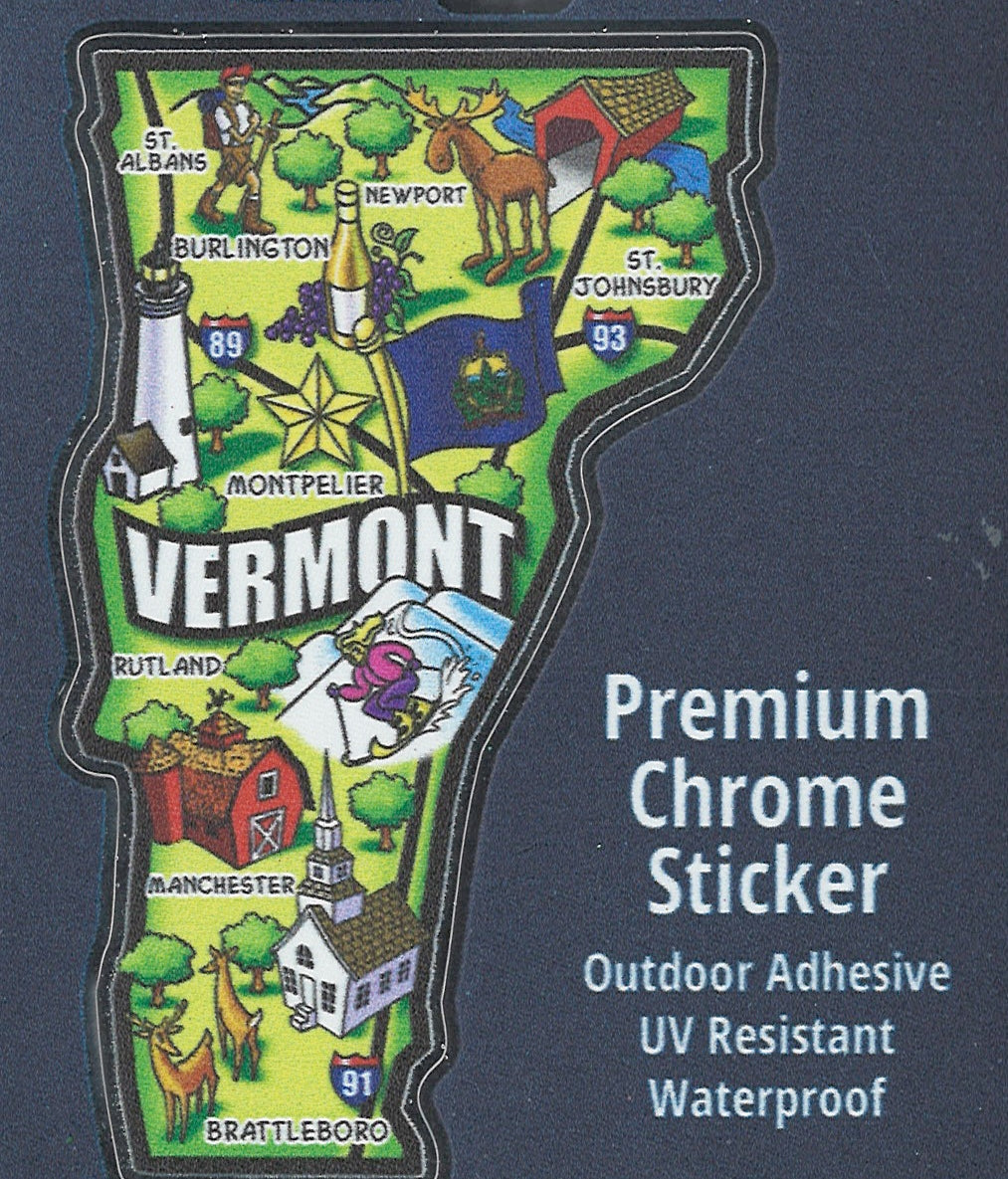 Vermont State Sticker