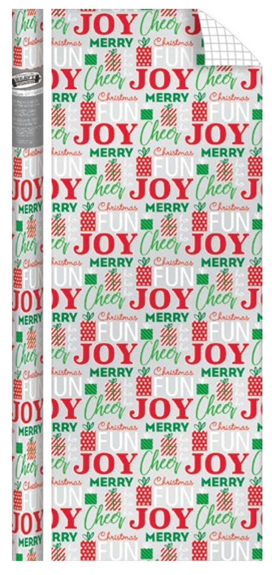 Prismatic Foil Roll Wrap - 30" x 120" - Christmas Notions