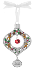 Jingle Bell Ornament - Our First Christmas