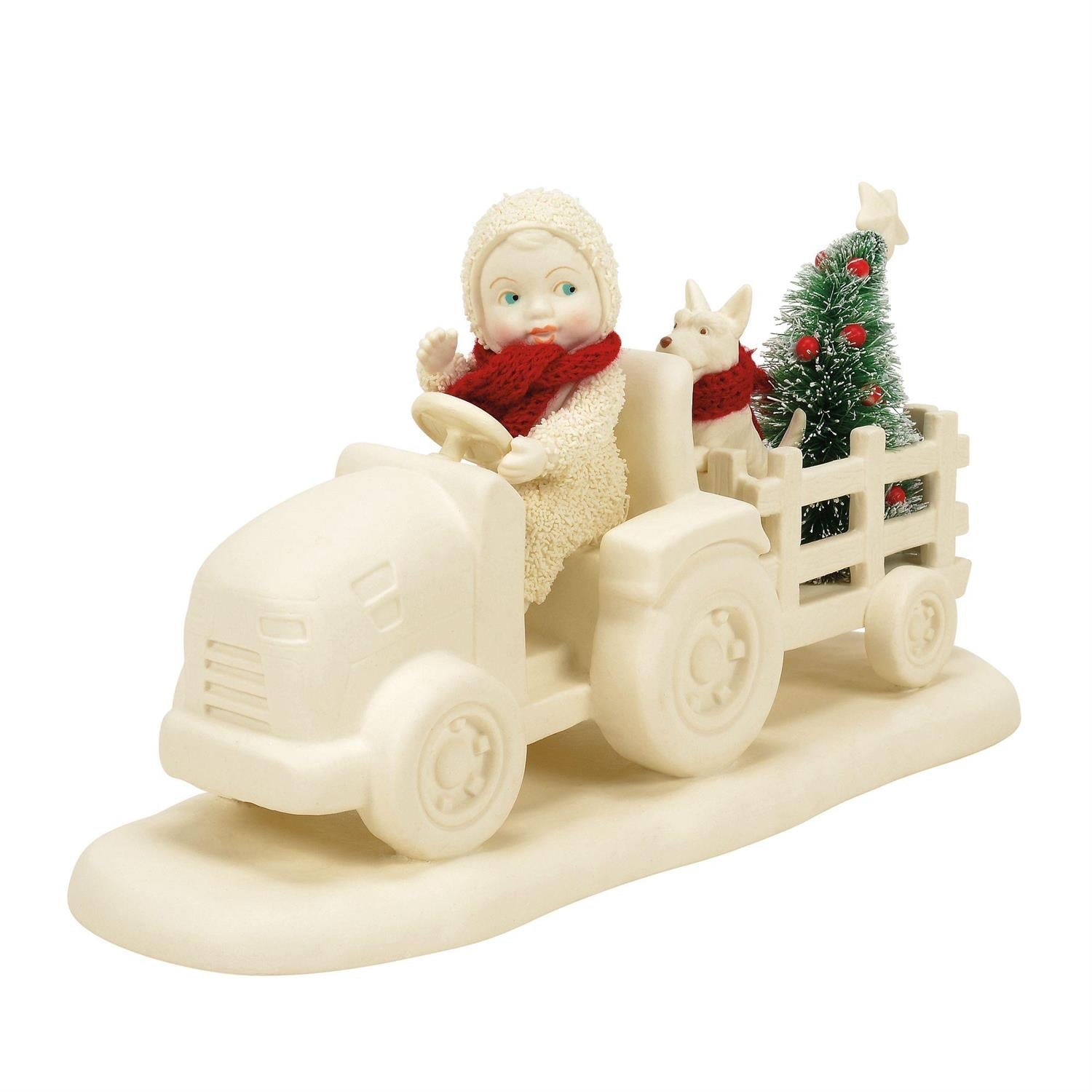 Delivering the Tree - Snowbabies Figurine
