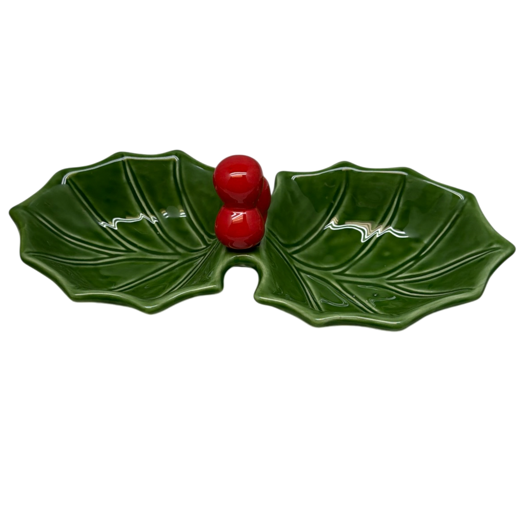 Holly Divided Condiment / Serving Dish