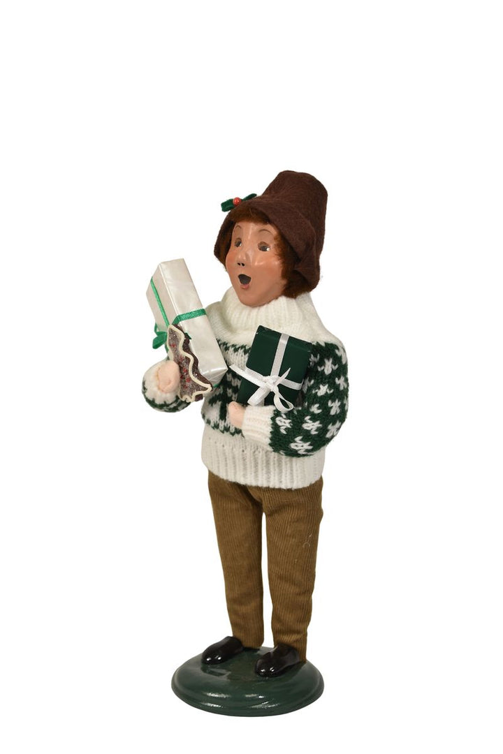Byers' Choice Shopping Family 2026 -  Boy