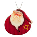 Cozy Santa Dome Ornament
