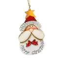 Santa wearing a Star Topped Hat