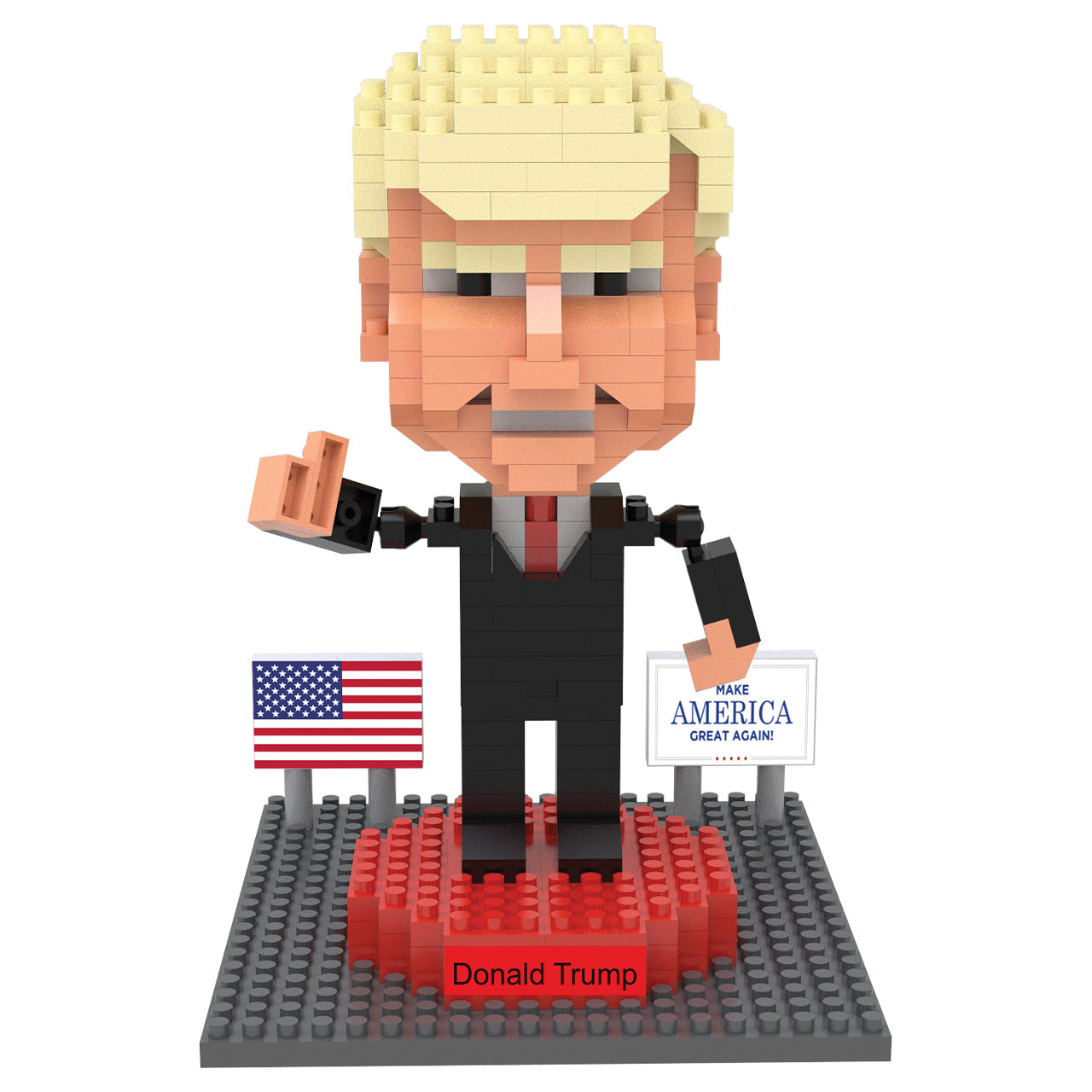 Mini Building Blocks - Donald Trump