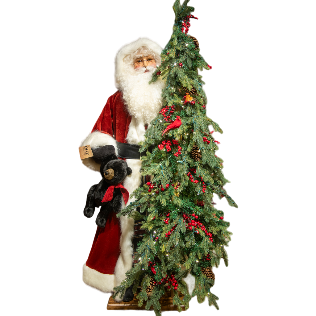 Father Christmas - Tartan Treasures - 57 Inch