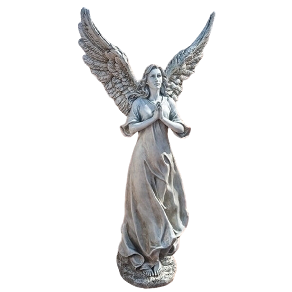 39" Praying Angel Outdoor Garden Statue
