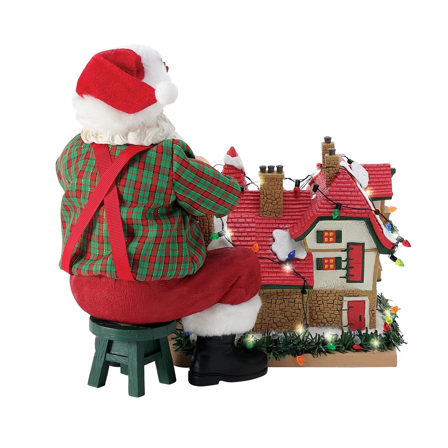 Holiday Lights Santa