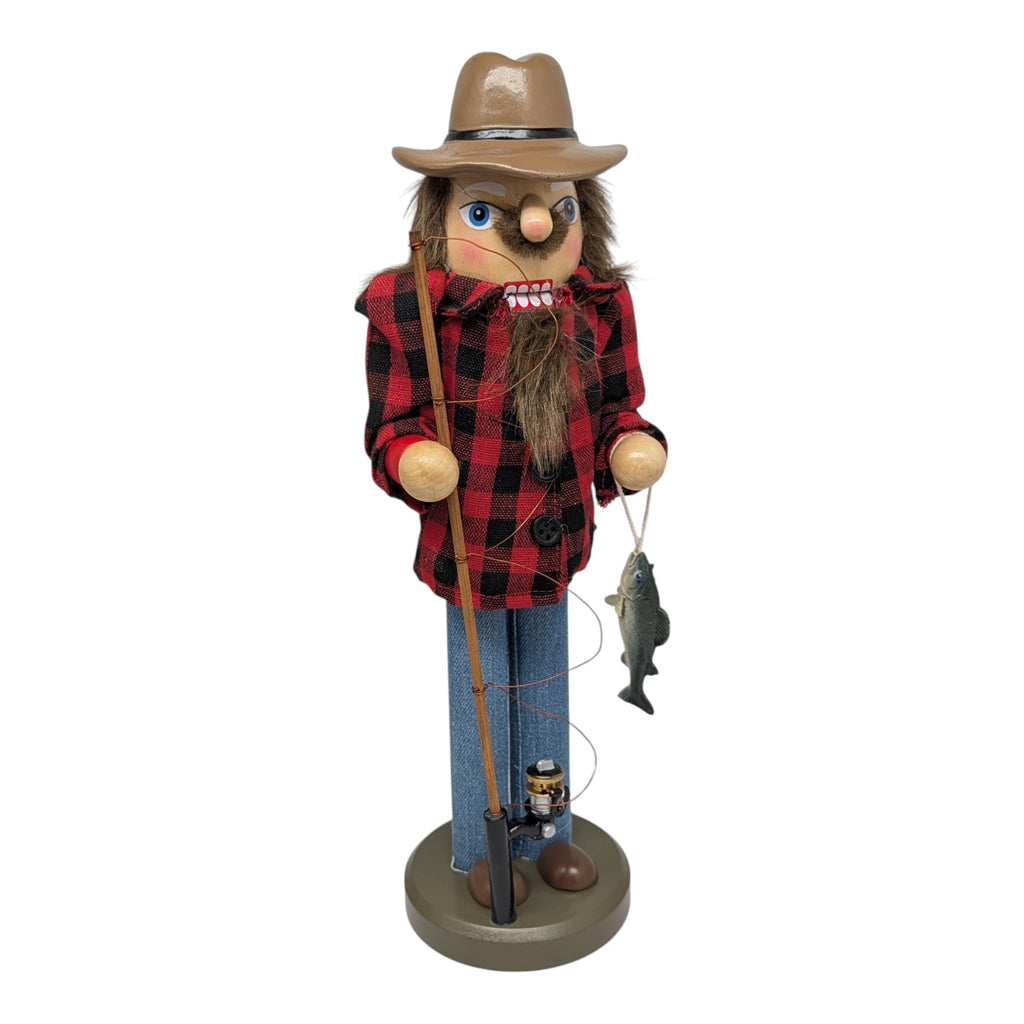 Spinning Reel Fisherman Nutcracker