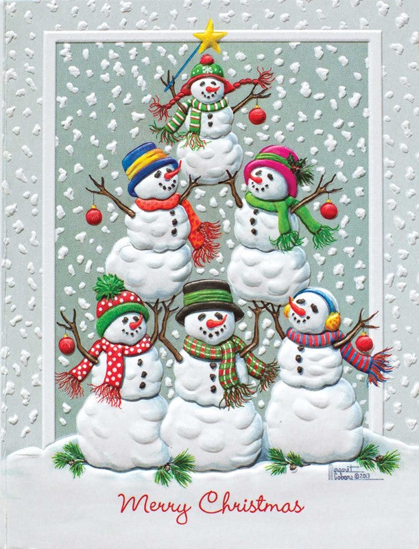 Snowman Cheer Boxed Holiday Cards