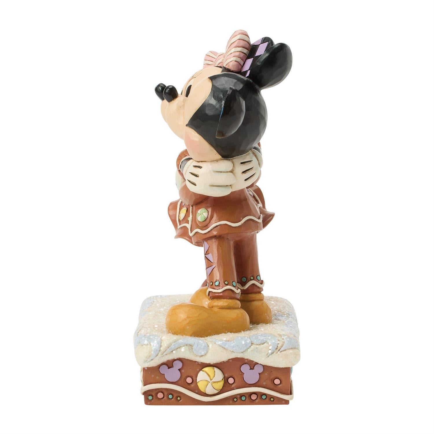 Mickey and Minnie Gingerbread Figurine – Disney Traditions