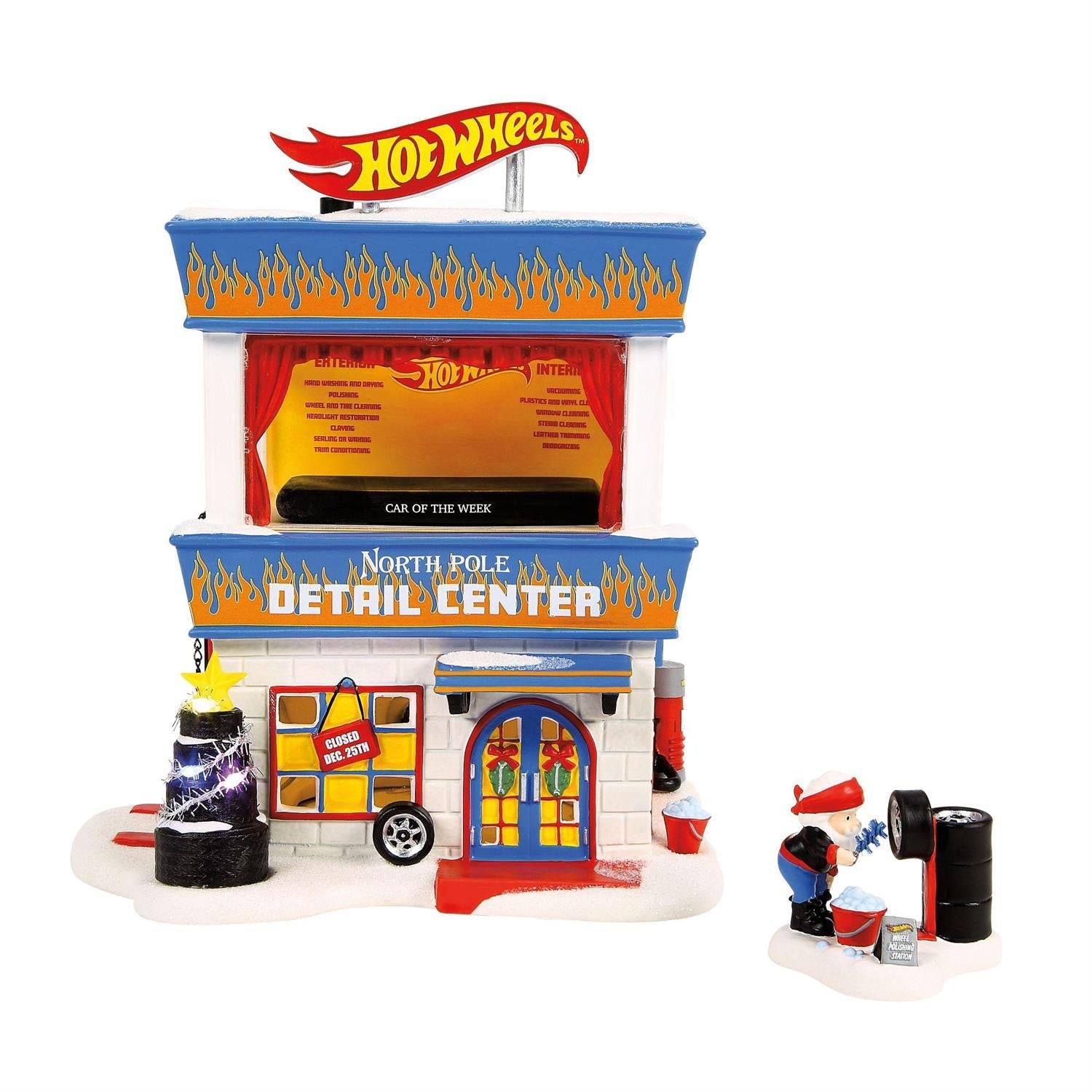 Hot Wheels Detail Center - 2 Piece Set