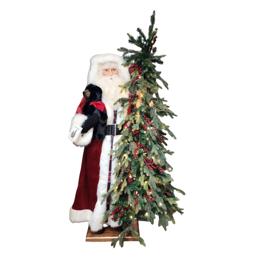 Father Christmas - Tartan Treasures - 57 Inch