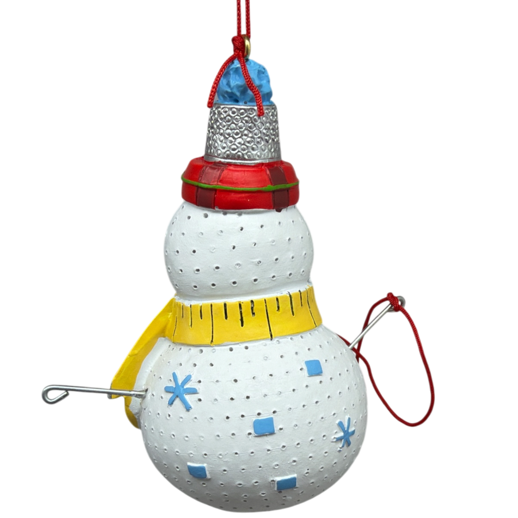 Snowman Sewing Ornament