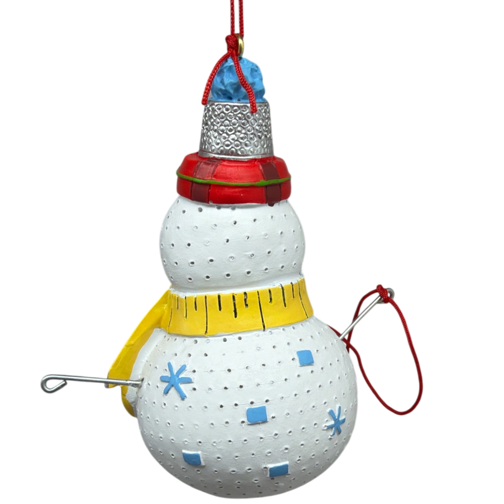 Snowman Sewing Ornament