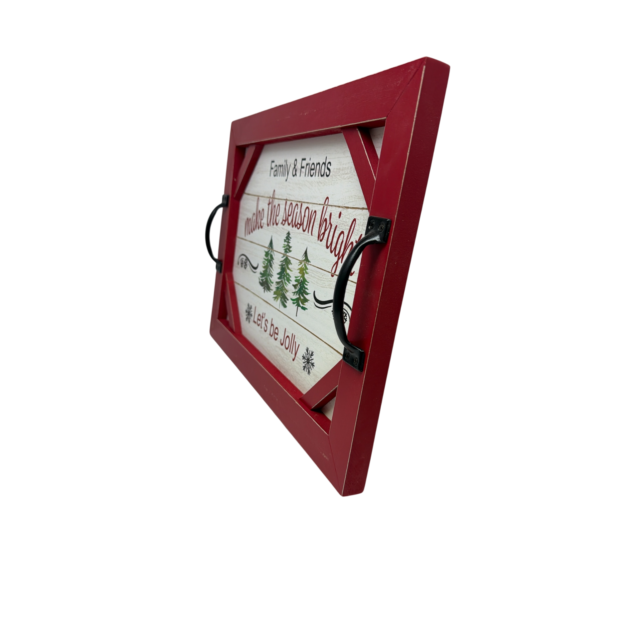 Wood Christmas Tree Farm Tray / Sign