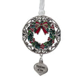 Thinking of You Wreath - Colors of Christmas Ornament