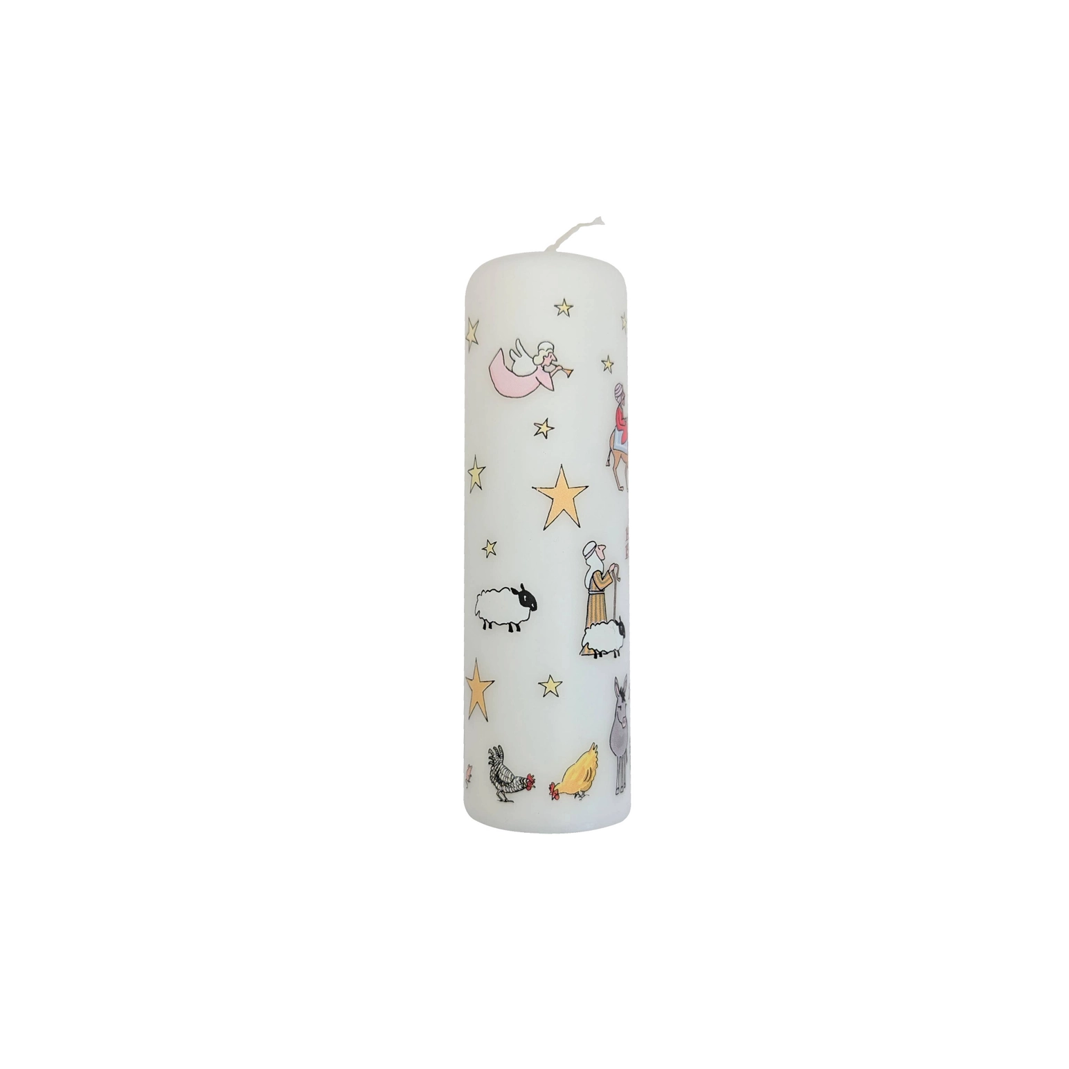 Nativity Advent Large Pillar Candle
