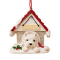 Ceramic Doghouse Ornament - Westie