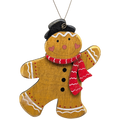 Oliver's Heartfelt Sweetness: Hand-Painted Plywood Ornament
