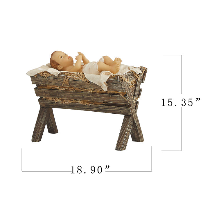 Outdoor Nativity Set - 12 Piece - 58" tall